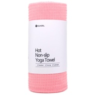 Eunzel Hot Yoga Towel with Silicone Dot, Non-Slip Yoga Mat Towel Absorbent Microfiber Sweat Towel fo