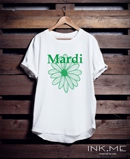 KAOS MARDI MECREDI FLOWER TSHIRT / KAOS KOREA MARDI MECREDI / KAOS COD