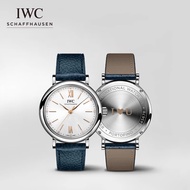 Iwc IWC IWC) Botao Fino Series Automatic Watch 34 Diamond Swiss Watch Female Blue