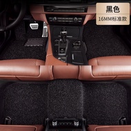 Car Foot Mat with Wire Loop for Mercedes-Benz C200l C180l Carpet C260l C- Class Lengthened Coupe