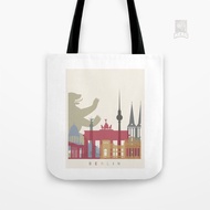 Canvas Tote Bag | Hampers | Gift | Berlin skyline poster