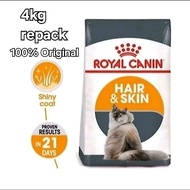 Royal Canin Hair and Skin Care 4kg repack / makanan kucing royal canin repack / royal canin cat food