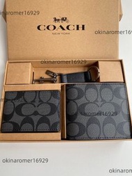 COACH 男士短夾錢包