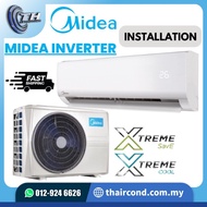🛠️JB Installation 🛠️ Midea R32 Inverter & Non Inverter 1.0HP 1.5HP 2HP 2.5HP Installation Johor Mide