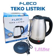 FLECO 1.8 Liter Stainless steel Electric Kettle F-618 Hotel Kettle