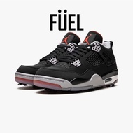 100% Ori Men's Breathable Shoes * Air Jordan 4 golf cu9981-002 qmbl