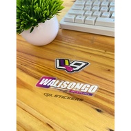 UV TRANSPARENT STICKER W9 WALISONGO CUTTING TRANSPARENT UV WALISONGO STICKER WALISONGO STYLE STICKER