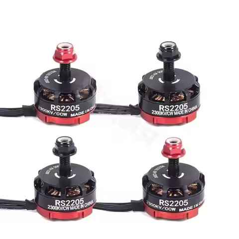 Hot RS2205 2205 2300KV CW + CCW Brushless Motor for RC FPV QAV250 X210 280 Racing Drone Multicopter