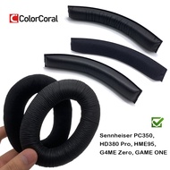 ColorCoral Replacement EarPads Headband for Sennheiser PC350 HD380 Pro HME95 G4ME Zero GAME ONE Head