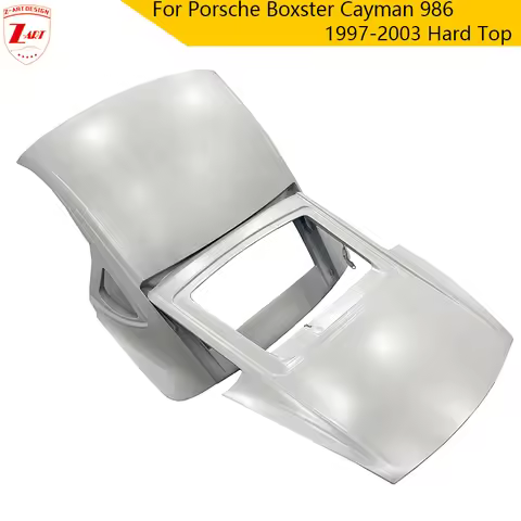 Z-ART Cayman Style Hardtop For Porsche Boxster 986 1997-2003 Original Hard Top White Body Kit For Bo