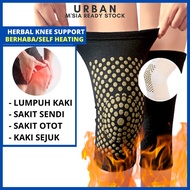 Herbal Knee Pain Relief Orang Tua Guard Lutut Ubat Sarung Sakit Sarung Tongkat Auto Kaki Foot Medical Barhaba Pad 艾草护膝套