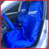 BeeStyle พร้อมส่ง ผ้าคลุมซ่อมรถ ผ้าหุ้มเบาะนั่งด้านหน้า กันน้ำ กันเปื้อน นักวิ่งนักกีฬา Waterproof Car Repair Seat Protective Cover Dustproof No. 3234
