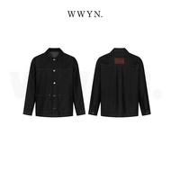 Jacket Jeans WYNSTU SHACKET raw denim oversize form 12.5oz SUMMER ‘25 collection