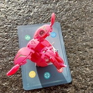 Dragonoid Fire Pink System Bakugan toy model comes with Bakugan card and hexagonal core card 2066 7-