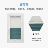 roller blind blind curtain Bathroom Inner Open Window Honeycomb Curtain Perforation-Free Bathroom Ki