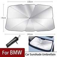 For BMW 1 2 3 4 5 6 7 Series X1 X3 F10 F20 F30 Summer Car Sunshade Umbrellain Car Cooling Tool Front