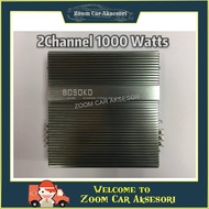 BOSOKO Titanium Spec ~ 2-Channel Car Power AMPLIFIER MAX POWER 1000 Watts -- Ready Stock🚨🚨🚨
