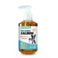 Nutridog น้ำมันปลาแซลมอนป่า 100% น้ำมันปลาแซลมอน น้ำมันปลา สุนัข salmon oil dog สำหรับสุนัขและแมว lp
