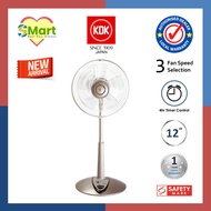 KDK P30KH Stand Fan with Alleru-Buster Filter, Remote Control and Adjustable Height