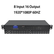 Hd Audio/video Matrix 4 In 4 Out 2/3 Splicing Screen Digital Signal Conference Host Matrix Switcher