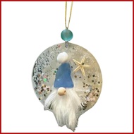 Gnome Ornaments for Christmas 2D Flat Acrylic Decorative Pendant Gnome Christmas Tree Decorations fo