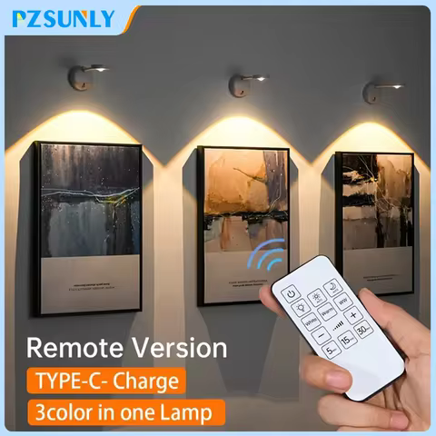 Night Light Motion Sensor Light Wireless USB LED for Kitchen Bedroom Mural Living Room Sensor Wall L