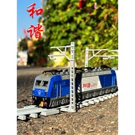 Electric Harmony Train Set with Track Alloy Dongfeng Train Model Head Carriage Simulation Electric T