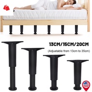 BK-Portable Stretchable Strong Load-bearing Steel Metal Bed Legs Height Adjustable Bedboard Support 