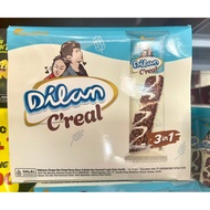 Dilan vanilla chocolate cereal 1 box contains 12 pieces Dilan caramel chocolate vanilla cereal