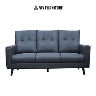 Fabric Sofa – 1 Seater, 2 Seater, 3 Seater – Minimalist – Available in many colours  – Naida Sofa