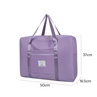 Hanaso กระเป๋าเดินทาง ขนาด 16.5x50x37cm กระเป๋าผ้าร่มกันน้ำ พกพาท่องเที่ยว ขึ้นเครื่อง โยคะ ออกกำลังกาย กระเป๋าฟิตเนส travel bag