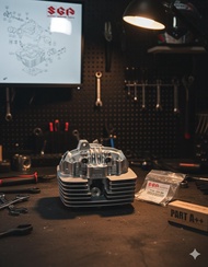BLOCK CYLINDER HEAD BOLEK HEAD SUZUKI THUNDER 125 ORI