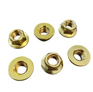 SPROCKET NUT M8X1.25 / M10X1.25 * KINTAMA / KURODAMA * RK TAKASAGO HEX FLANGE NUT HEX FLANGE NUT