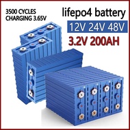 Solar Rechargeable 3.2V 200AH CALB lifepo4 Lithium Iron Phosphate Battery 12V 24V 48V Scooters Batte