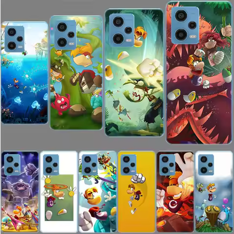Game Rayman Legends Phone Case For Redmi Note 13 12 14 15 Pro Plus 13R 11 11T 11E 11S 10 Pro 10S 9 9