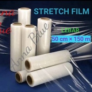 Plastic STRETCH FILM 50CM × 150M / STRETCH FILM / SHRINK / SEALED / WRAP