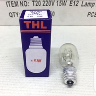CAHAYA 15 watt E12 Refrigerator Bulb (Yellow Incandescent Light)