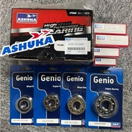 ASHUKA SKF ENGINE BEARING C3 FULL SET Y15 SNIPER150 V1 V2 MXKING 8PCS PRO SERIES Y15ZR EXCITER150