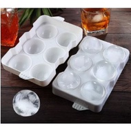 Round Plastic Ice Mold Tray Spherical Sphere For Making Ice.