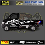 Sticker Stiker Cutting Mobil Pick Up Grand Max Terbaru