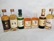 日本威士忌酒辦響，余市，山崎50ml