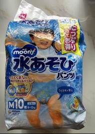 (日本製) Moony 比卡超 游水學習褲 M碼/中碼
