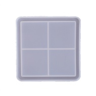 Mosaic Gemstone Coaster Molds Kit for Resin Casting Silicone Molds for Epoxy Resin Home Deco Silicon Molds for Resin Art
