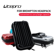 Litepro For Brompton Bicycle Pig Nose Bag Waterproof Mini Suitcase Storage Folding Bike Portable Hea