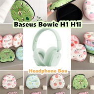 【 New product 】 For Baseus Bowie H1 H1i Headphone Case Niche Cartoon Headset Storage Bag Casing Box
