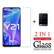 VIVO Y21t Clear Tempered Glass Package VIVO Y21a/ VIVO Y21e/ VIVO Y21/ VIVO y21S/ VIVO Y33S Anti-Scr