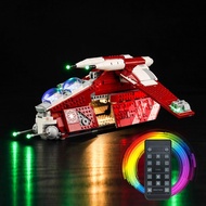 Upgraded Led Light Kit for Lego The Clone Wars Coruscant Guard Gunship Building Set, Compatible with
