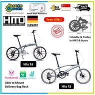 ⭐Authorized Distributor🔥 HITO X4 X6 Pro 20 Inch Folding Bike 7S Ultra Light & Portable Foldable Bike