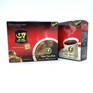 Trung Nguyen G7 Black instant coffee- 2 in 1- Black coffee 2G x 50 packs, 100 packs