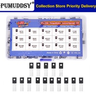 150PCS TO-126 Transistor Assortment Kit Pack B772 D882 BD139 BD140 C106 D669 B649 D237 D238 13003 BD